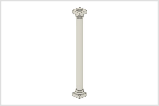 Facade Elements Pillar panelling