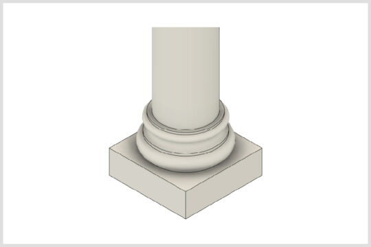 Facade Elements Pillar panelling