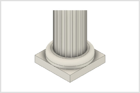 Facade Elements Pillar panelling