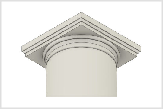 Facade Elements Pillar panelling