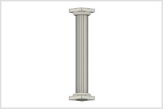 Facade Elements Pillar panelling