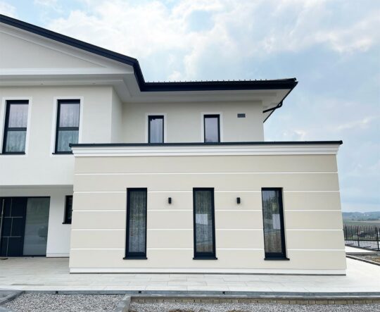 Cornices and pilaster strips Villa Switzerland