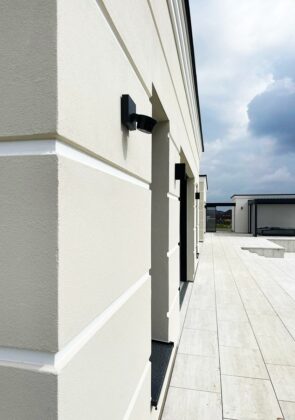 Cornices and pilaster strips Villa Switzerland