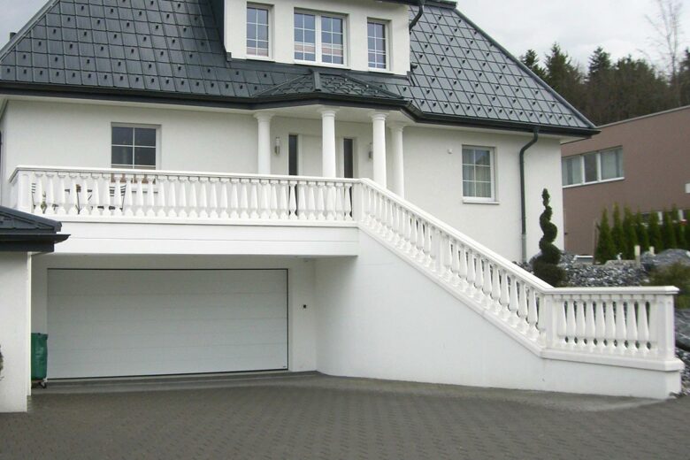 Fassadenelemente Einfamilienhaus Ostschweiz