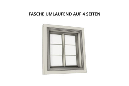 Türeinfassung | Fenstereinfassung: Fasche umlaufend auf 4 Seiten