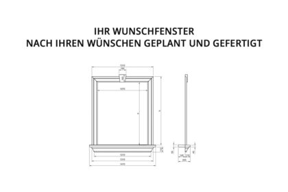 Ihr Wunschfenster: nach Ihren Wünschen geplant und gefertigt