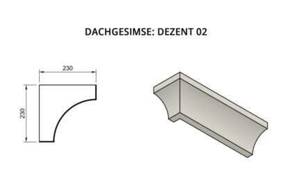 Cornices: Discreet 02