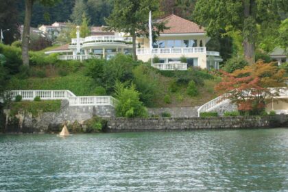 Balustrade und Fassadenelemente Villa Vierwaldstättersee