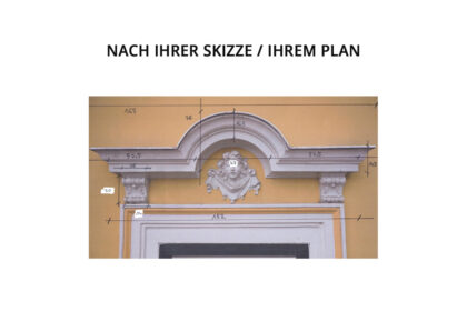 nach Ihrer Skizze / Ihrem Plan