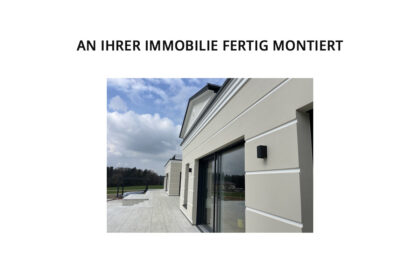 an Ihrer Immobilie fertig montiert